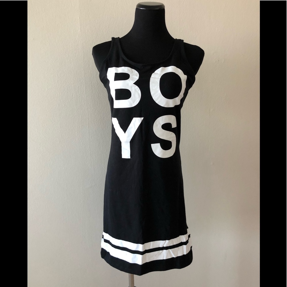 Tank top printed BOYS dress